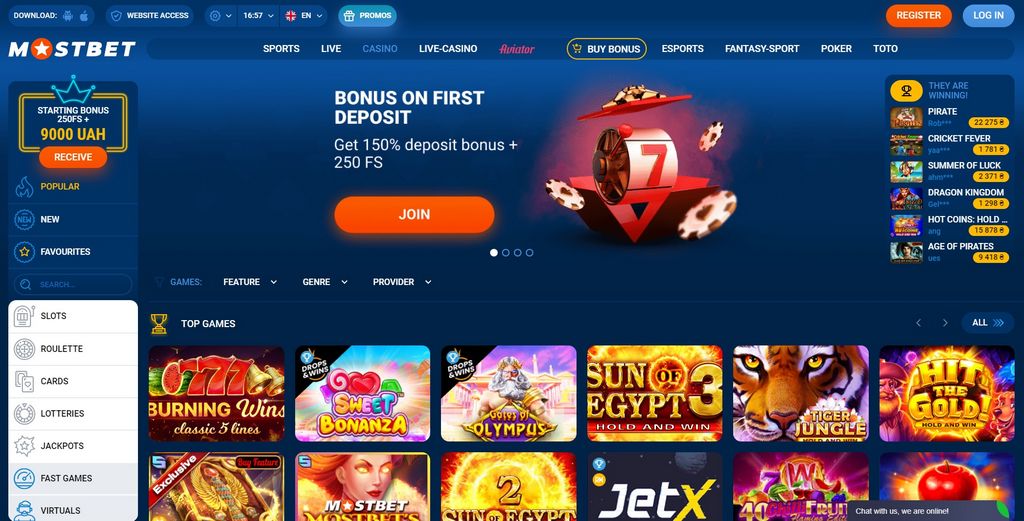 Jaké atributy Mostbet používá?